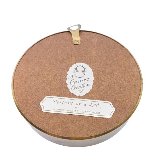 A Cameo Creation Wall Art, Portrait Of A Lady By Moritz Michael Daffinger in Rou - Picture 4 of 4